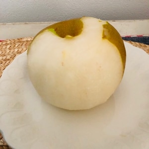 梨、りんご、柿の剥き方